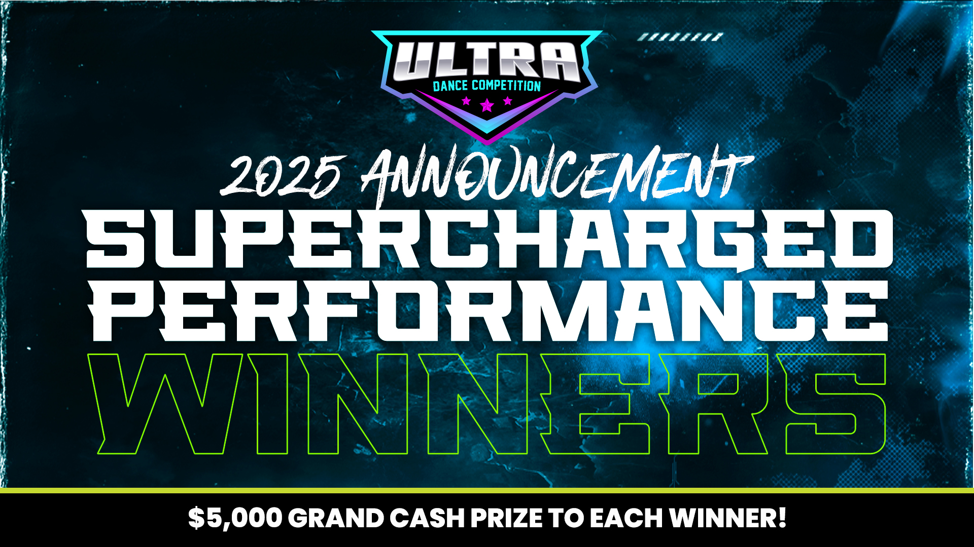 ⚡️$15,000 Awarded! Meet the 2025 Ultra Dance Tour Supercharged Group Champions